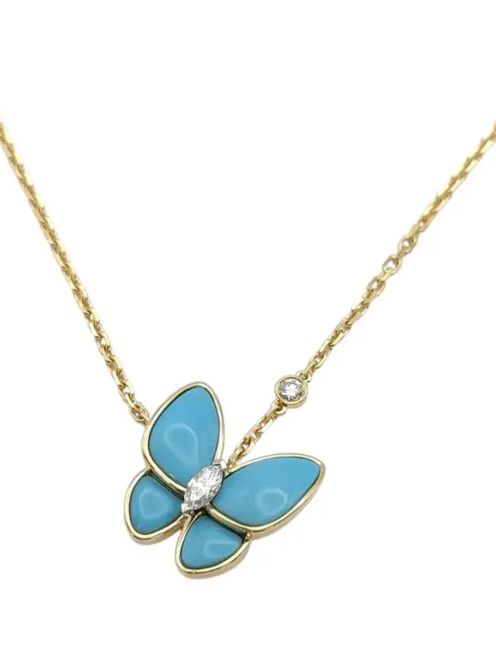 Van Cleef & Arpels De Papillon Butterfly Necklace